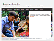 Tablet Screenshot of presentecreativo.com